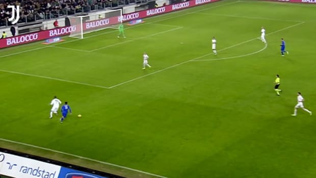 Kingsley Coman's first goal for Juventus